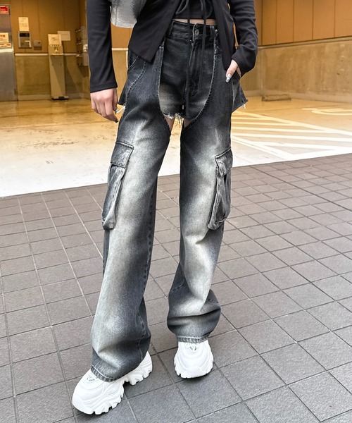 SPIRALGIRL（スパイラルガール） ジーンズ デニム デニムパンツ 2WAY