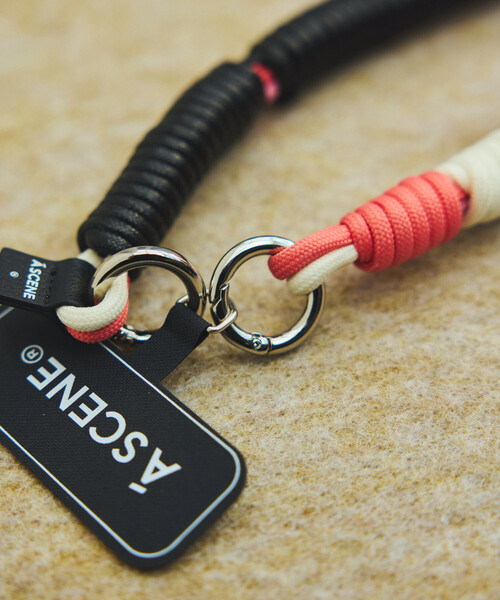 A SCENE（エーシーン） DESIGN PARACORD SHOULDER デザインパラコード