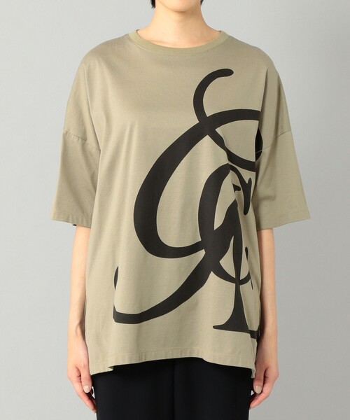 「GRACE CONTINENTAL」 半袖カットソー 36 ホワイト レディース GRACE CONTINENTAL 「GRACE CONTINENTAL」 半袖カットソー 36