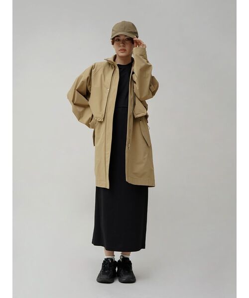 YORT ワンピース 「2wayストレッチ」ドロストカットワンピース