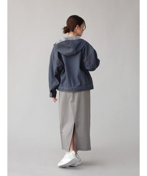 YORT ワンピース 「2wayストレッチ」ドロストカットワンピース