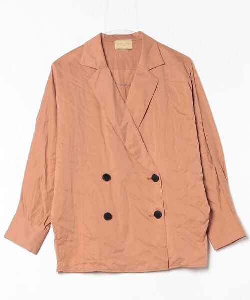 「UNITED ARROWS」 ドルマンスリーブシャツ 38 ブラウン レディース