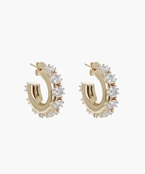 JUSTINE CLENQUET ピアス CLENQUET/ジュスティーヌ・クランケ