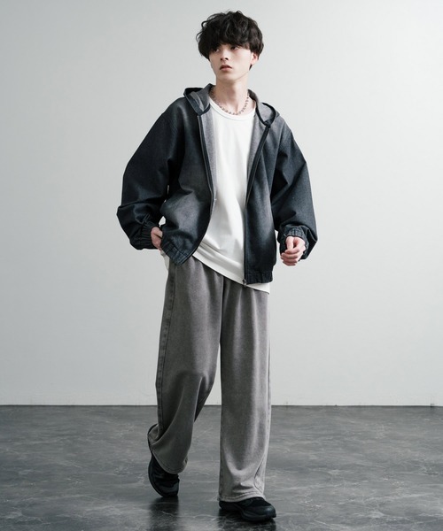 Rocky Monroe スウェットパンツ ジャージ ルーズシルエット