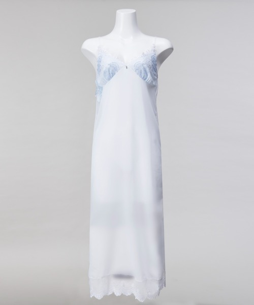 LA PERLA / ロングスリップ/ シルク/ ベージュ/ Lサイズ LA PERLA