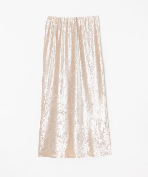 「MIEL CRISHUNANT」 ロングスカート FREE ライトベージュ レディース_画像2