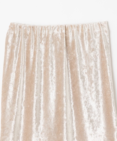 「MIEL CRISHUNANT」 ロングスカート FREE ライトベージュ レディース_画像3