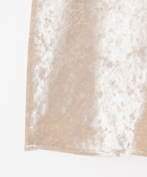 「MIEL CRISHUNANT」 ロングスカート FREE ライトベージュ レディース_画像4