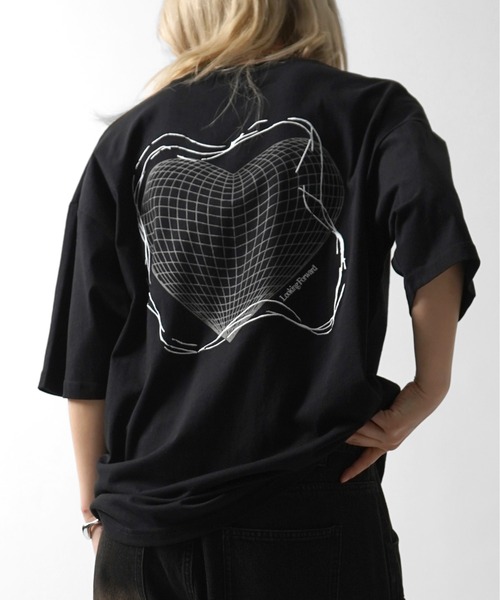 Confirm tシャツ 25SS 韓国ストリート ハート / メタル文字