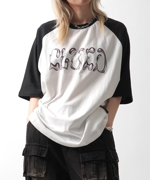 Confirm（コンファーム） tシャツ 韓国ストリート ハート / メタル文字