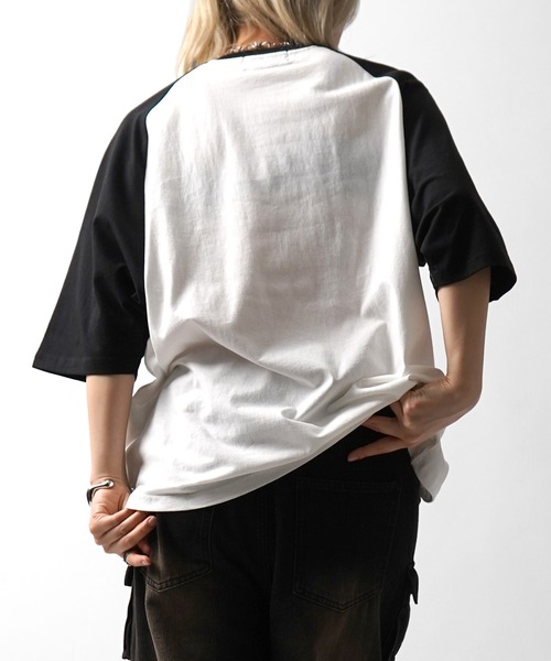 【韓国MLB Korea】バーシティビンテージウォッシング半袖Tシャツ 90～00s SACHERS KOREA 韓国国旗 ハングル プリント Tシャツ