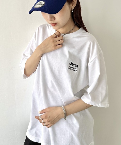 tシャツ 「日本未発売/WEB限定」JEEP(ジープ)/2枚組セット 2P ワンポイント ロゴ刺繍 半袖 Tシャツ/2PACK Single air セール】【日本未発売/WEB限定】JEEP(ジープ)/2枚組セット 2P