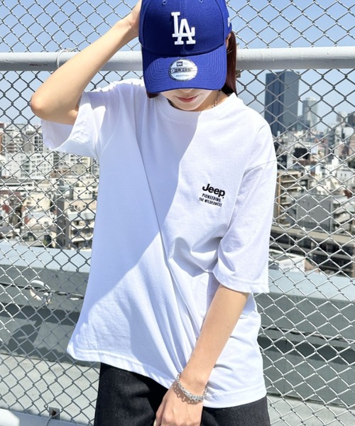 tシャツ 「日本未発売/WEB限定」JEEP(ジープ)/2枚組セット 2P ワンポイント ロゴ刺繍 半袖 Tシャツ/2PACK Single air セール】【日本未発売/WEB限定】JEEP(ジープ)/2枚組セット 2P