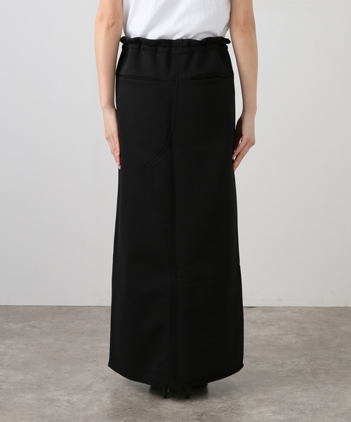 [OPEN YY_TheOpen Product]FRONT JEAN EFFECT JERSEYSKIRT送料込 OPEN YY / オープンワイワイ】FRONT JEAN EFFECTJERSEY SKIRT