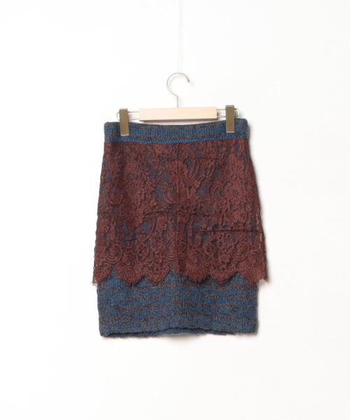 「Rachel Comey」 ニットスカート X-SMALL ブルー レディース_画像2