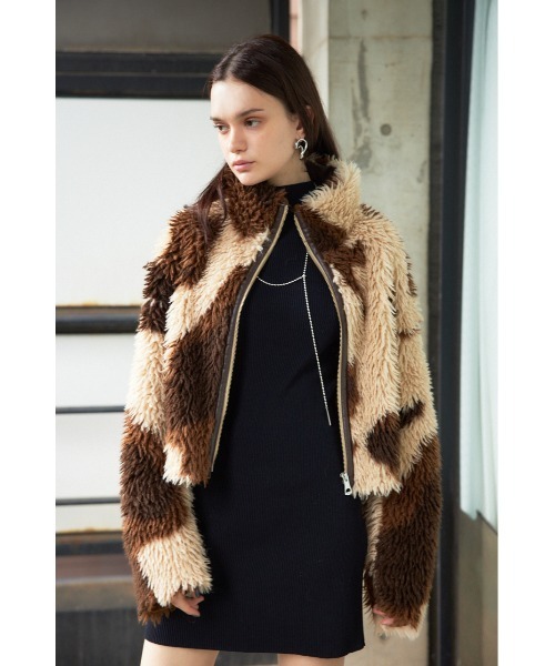 SLY アウター　ボアジャケット　未使用 SLY - SLY ショートボアジャケット スライの通販 by あっこ's shop