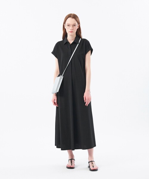 MACKINTOSH LONDON 幾何学 ストレッチジャージーワンピース ブリティッシュパターンジャージワンピース(ワンピース