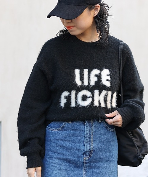 「COLONY 2139」 長袖ニット FREE グレー レディース_画像3