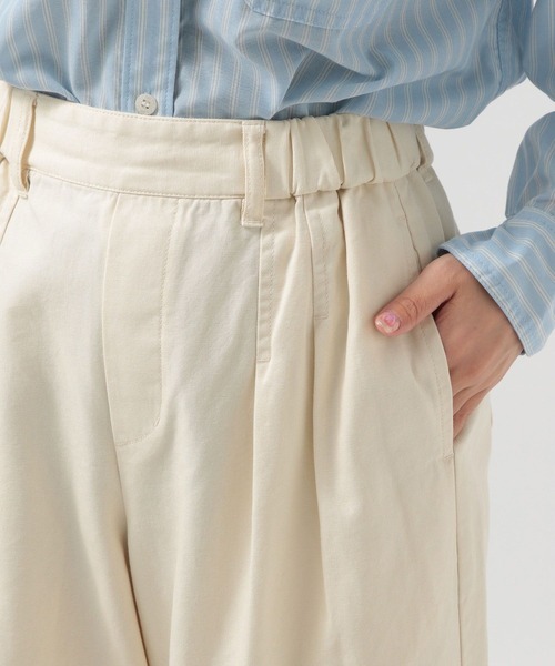 BAYFLOW パンツ 「低身長caho146cmさんプロデュース」カーブ