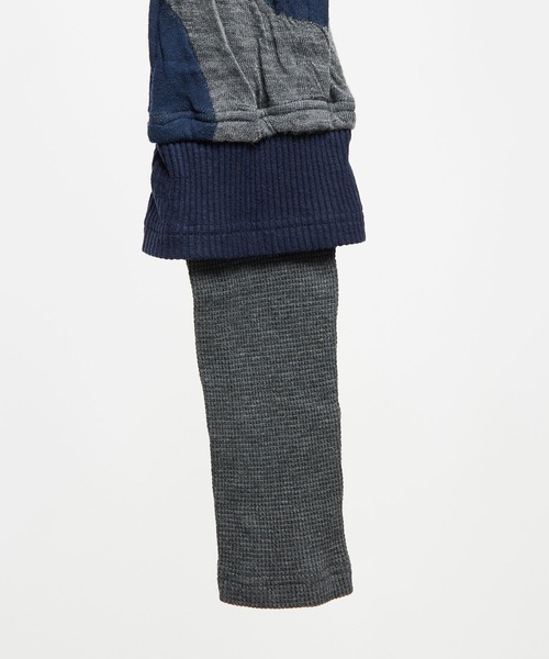 gomme（ゴム） レギンス スパッツ ドットJQ 切替レギンス レディース