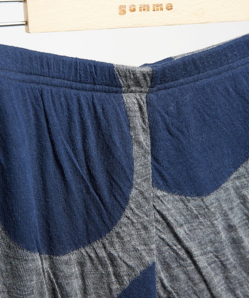 gomme（ゴム） レギンス スパッツ ドットJQ 切替レギンス レディース