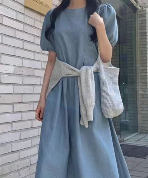 FAVORITO ワンピース 半袖デニムワンピース : ZOZOTOWN Yahoo!店