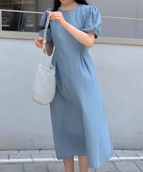 FAVORITO ワンピース 半袖デニムワンピース : ZOZOTOWN Yahoo!店