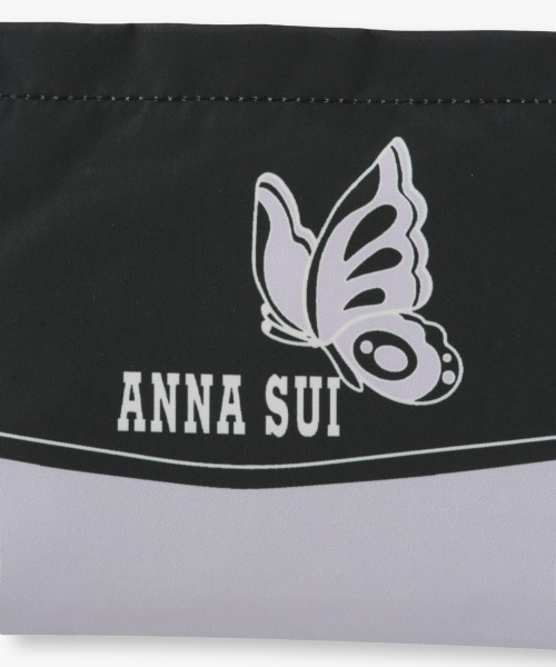 ANNA SUI エコバッグ バタフライプリント撥水エコバッグ