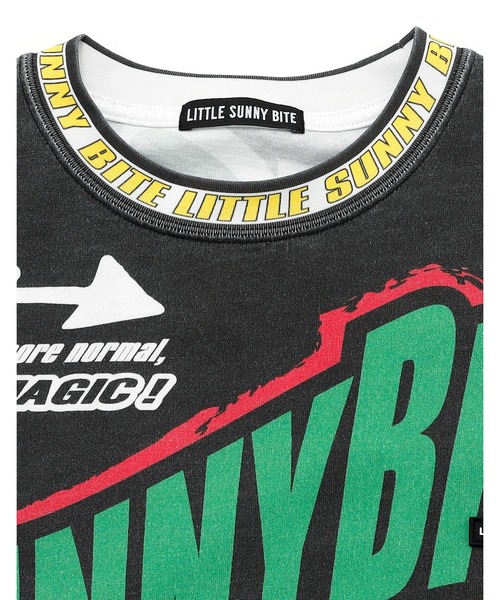 Little sunny bite tシャツ 「8」「it」「little bite」racer