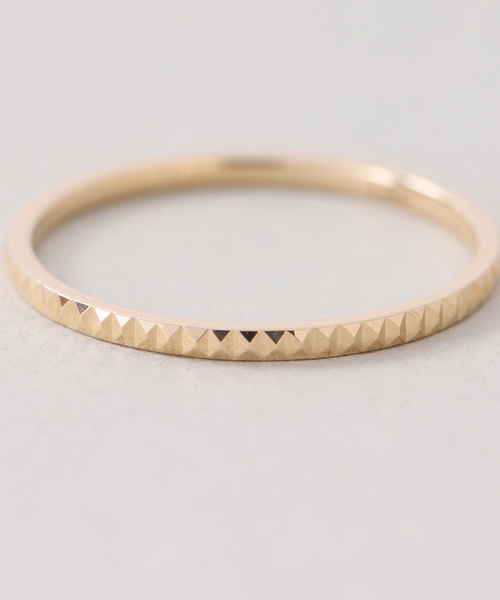 Lilas 指輪 リング スタッズピンキーリング K10 レディース : ZOZOTOWN