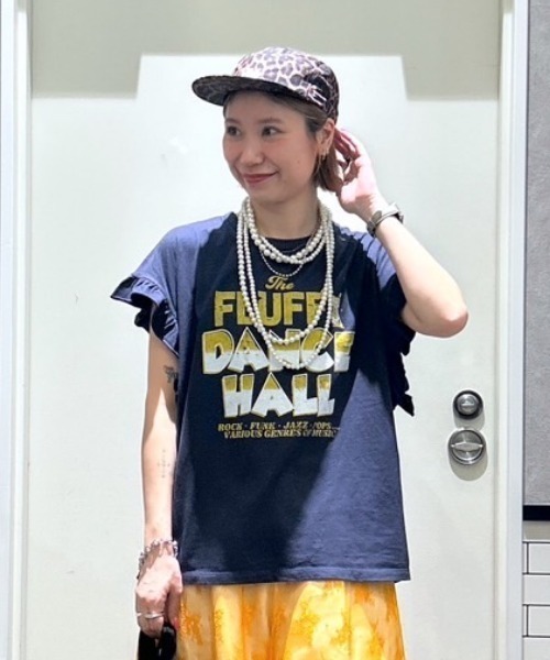RODEO CROWNS WIDE BOWL tシャツ Vintage Graphicフリル Tシャツ