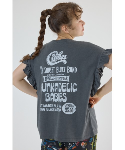 美品！VALENTINO フリルTシャツ RODEO CROWNS WIDE BOWL tシャツ Vintage Graphicフリル Tシャツ