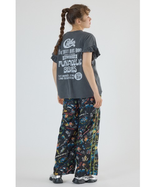 RODEO CROWNS WIDE BOWL tシャツ Vintage Graphicフリル Tシャツ