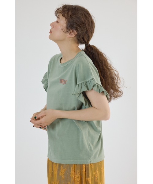 RODEO CROWNS WIDE BOWL tシャツ Vintage Graphicフリル Tシャツ