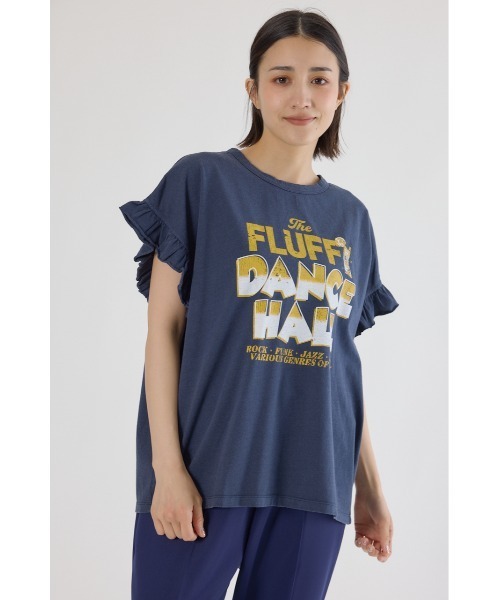 美品！VALENTINO フリルTシャツ RODEO CROWNS WIDE BOWL tシャツ Vintage Graphicフリル Tシャツ