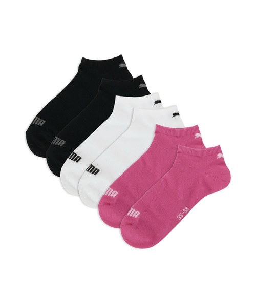 PUMA（プーマ） 靴下 ユニセックス スニーカーソックス 3足入り APAC