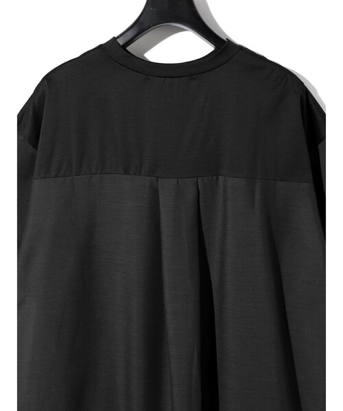 MIDIUMISOLID tシャツ for Ladies ウーブンコンビネーションT