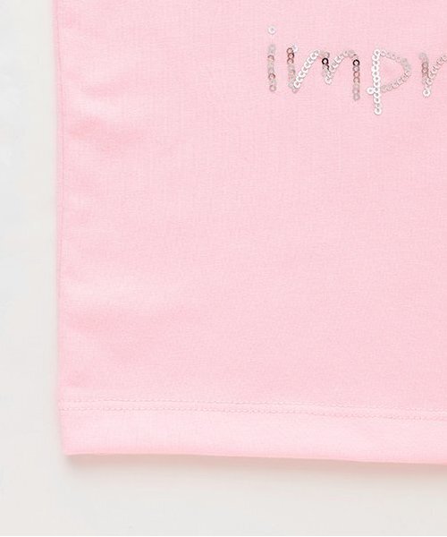 Miーje（ミジェ） tシャツ 半袖 スパンコールロゴ半袖Tシャツ「韓国