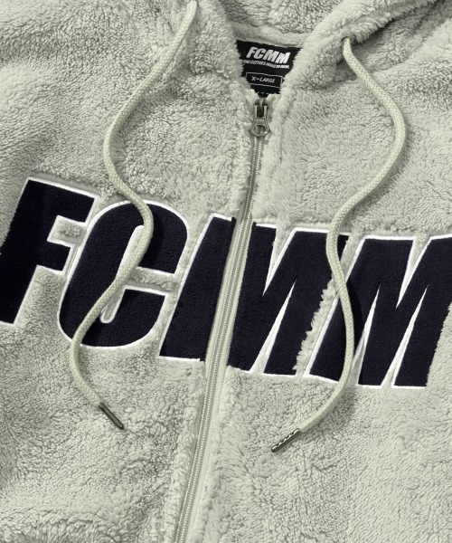 FCMM ジップアップパーカー MEDIUM ベージュ レディース : ZOZOTOWN