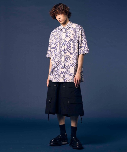 MAISON SPECIAL カーゴパンツ 「UNISEX」Impregnation Wool Mix