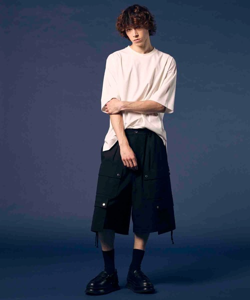 MAISON SPECIAL カーゴパンツ 「UNISEX」Impregnation Wool Mix