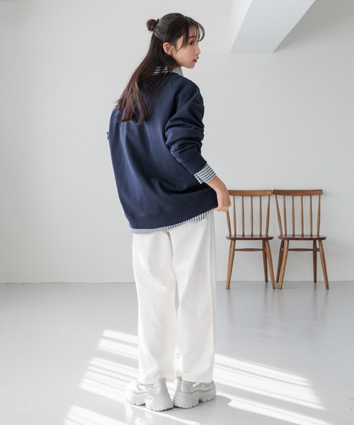 「LOWRYS FARM」 デニムパンツ MEDIUM ピンク レディース