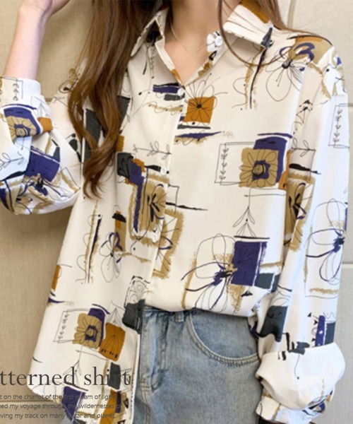 「Miniministore」 長袖シャツ X-LARGE ホワイト レディース