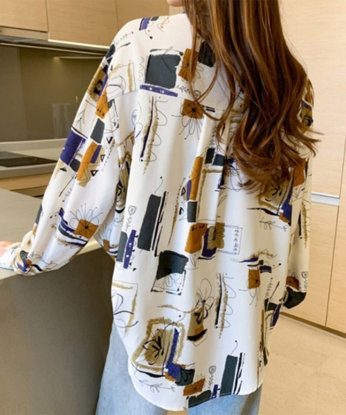 「Miniministore」 長袖シャツ X-LARGE ホワイト レディース