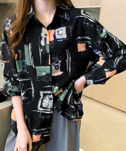 「Miniministore」 長袖シャツ X-LARGE ホワイト レディース