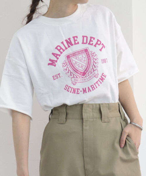 「fredy repit」 半袖カットソー 38 オフホワイト レディース_画像2