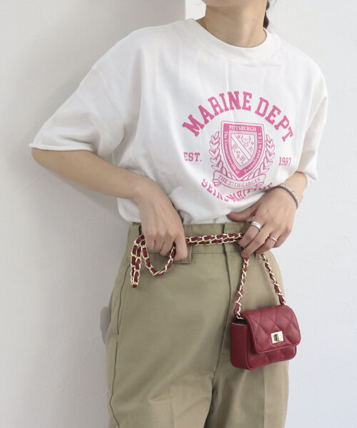 「fredy repit」 半袖カットソー 38 オフホワイト レディース_画像6