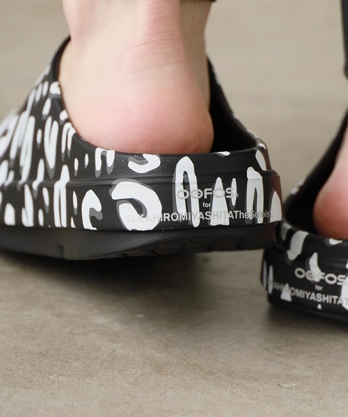 soloist ソロイスト OOFOS ウーフォス サンダル sof.0022 flip-flop.(music note) - OOFOS