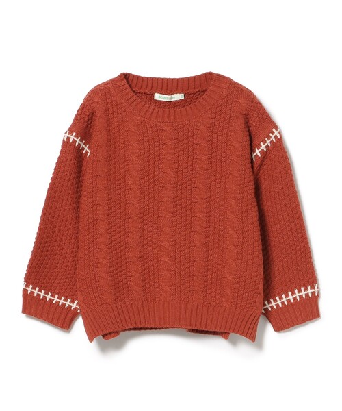BEAMS mini（ビームス ミニ） ニット セーター ケーブルニット プル