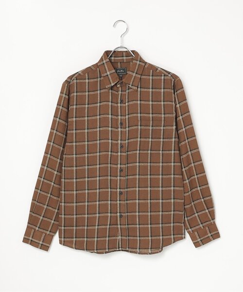 [未開封]WENOISM wenoism チェックシャツ VENCE EXCHANGE シャツ TCネルチェックシャツ メンズ レディース
